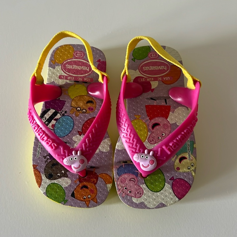 Toddler Girl Havaianas Peppa Pig 5c
